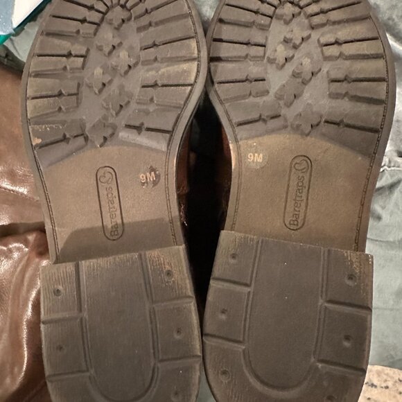 BareTraps Brown Knee-High Riding Boots -- WIDE CALF --9M - Picture 5 of 7